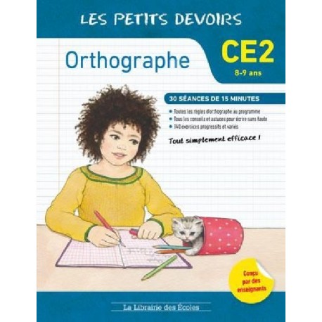 Tout simplement - Orthographe CE2 - La Librairie des Ecoles